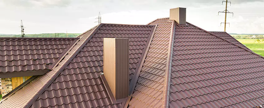 Residential Chimney Flashing Restoration in Columbus, NE