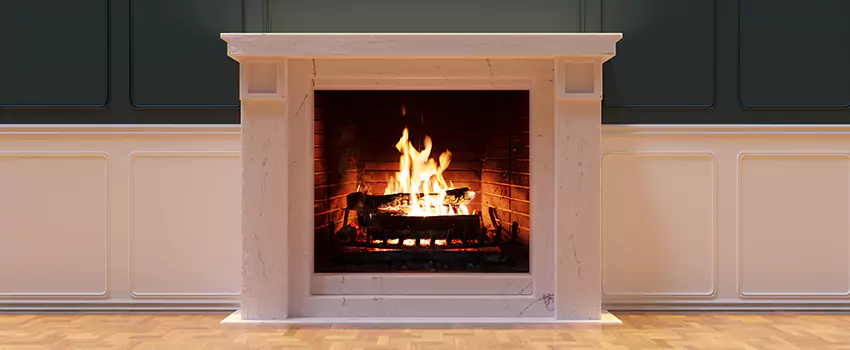 Open Flame Wood-Burning Fireplace Installation Services in Columbus, Nebraska