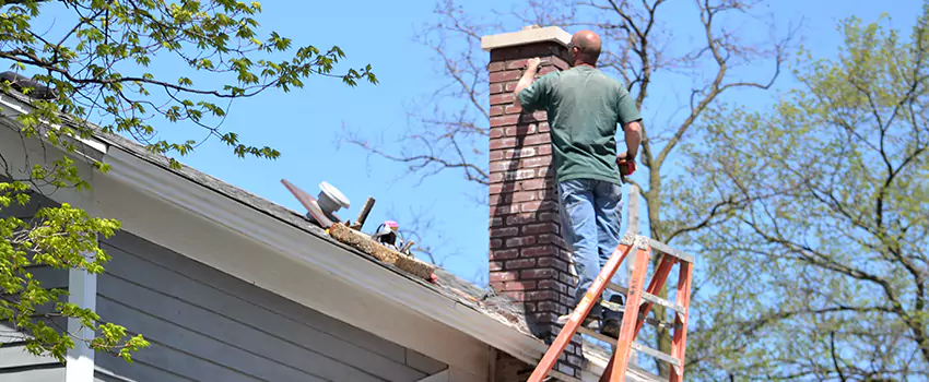 Vinyl and PVC Chimney Flashing Installation in Columbus, NE